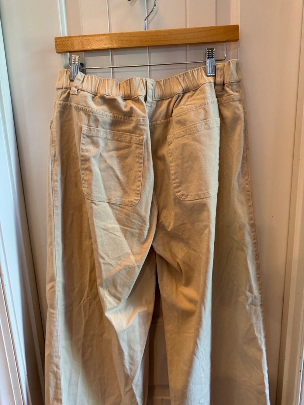 Pact wide leg khaki pants - Picture 5 of 6